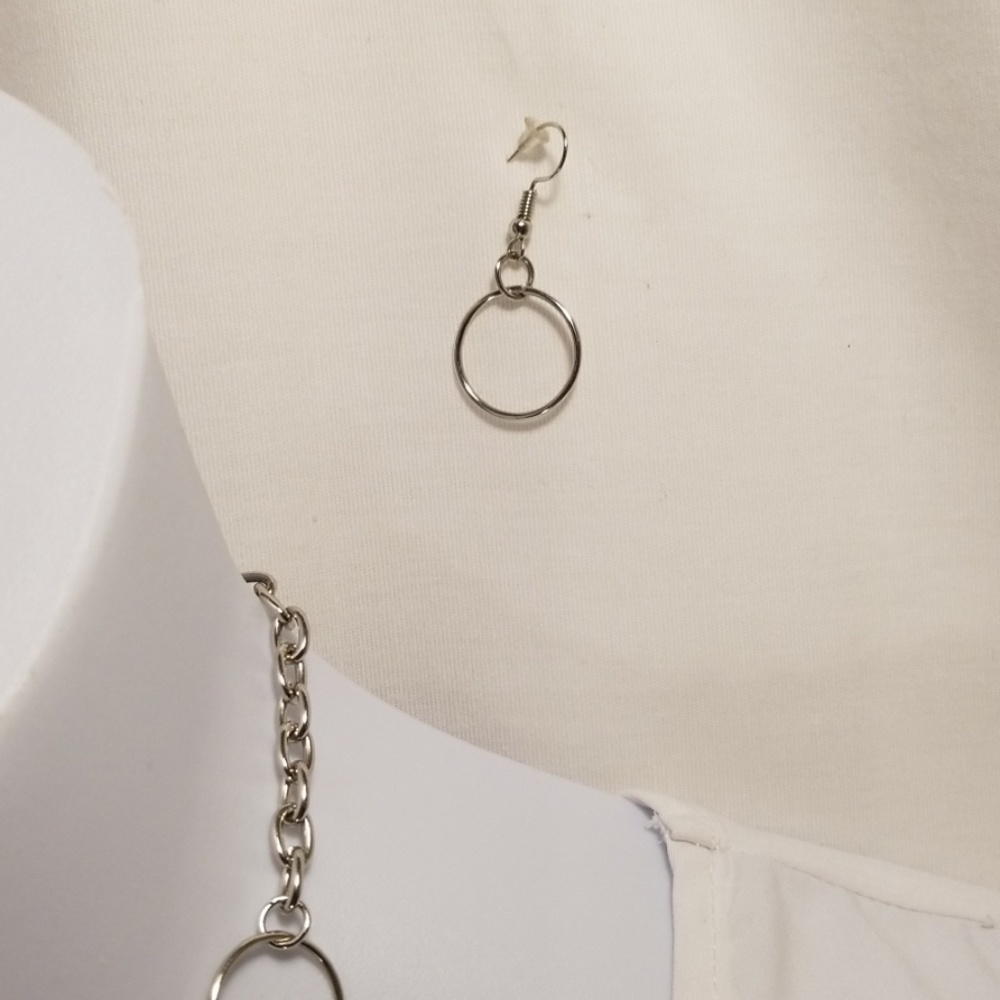 Circles Necklace and Earrings - Picture 7 of 7